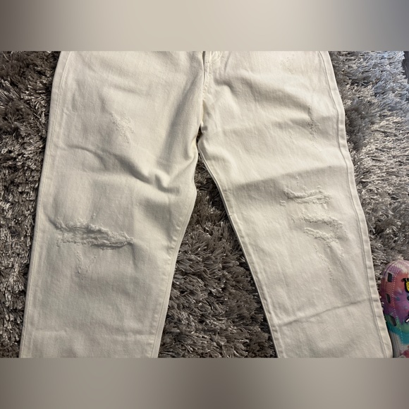 Jean atelier flip fold jeans white sand - Picture 3 of 8